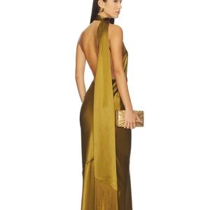 Kelsa Dress in Ochre from 
retrofete - original price $698 - Brand New